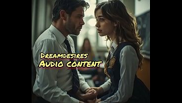Good sexy student fucks teacher dirty talk "AUDIO CONTENT
