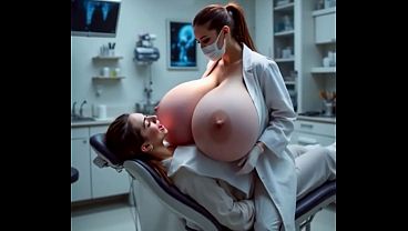 3D AI HQ Breast Expansion Big tits Firm tits Solo dentist POV wSound added