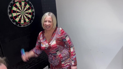 Strip Darts Fuck Threesome