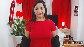 Natural big boobs hot cute web latina milf show