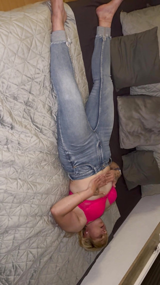 Masturbation Fingering Rubbing Circling Clit Clit Trembling Twitch Moaning Multiple Orgasms I'm Cum Hot Underwear Jeans Bed