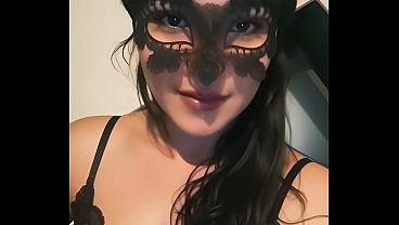I'm fucking a beautiful goth girl in the living room