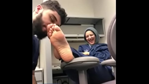 Hijabi woman soles