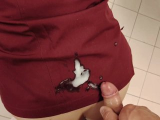I've fucked the coroner in his private bathroom and he cums on my uniform