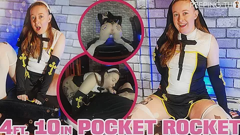 4ft10 Pocket Rocket Ruby Lixxx In The Red Room - Sexlikereal