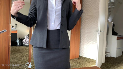 boss impregnates willing secretary - business bitch