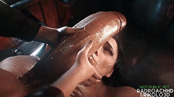 Ada Wong Rubs Her Cock On Lady Dimetresco's Tits