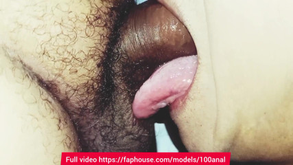The MILF promises the best blowjob ever and swallows all the semen taken from the penis.
