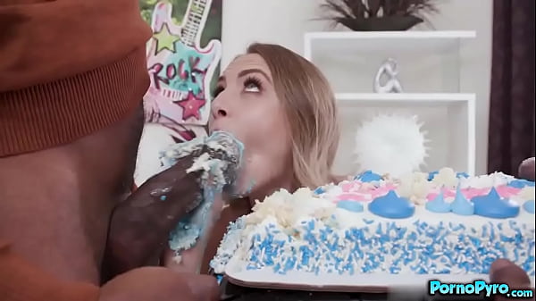 Slender Kyler Quinn Sucks On Two Older Big Black Monster Cocks