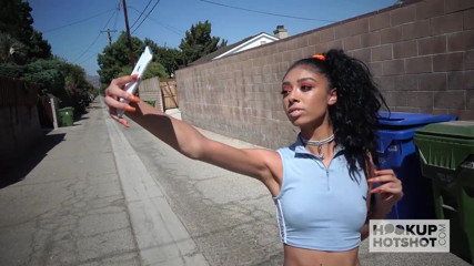 Exotic teen babe Jada Doll gets her holes used up by date