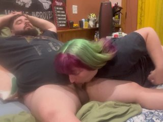 Quick blowjob