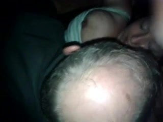 me spunking on nats face as old man fucks her