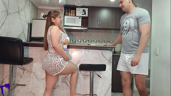 My Best Friend&rsquos MILF Wife Teases Me in the Kitchen and We End Up Fucking Hard with Vaginal Creampie
