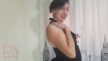 Regina Noir posing for FULL VIDEO Double Pussy Show by Regina Noir - c1