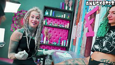 Getting My Ass Fucked While Tattooing Her &ndash Relaxing Session