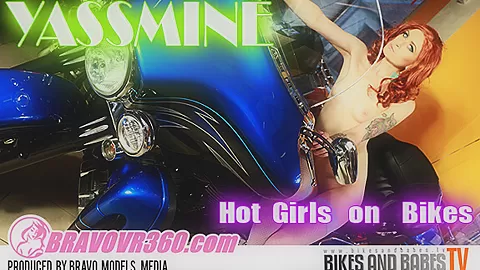 193 - Yassmine - Redhead Solo Model Sexy Striptease
