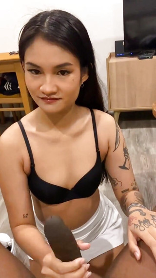 Delia Sugar First Time BBC Blowjob