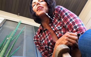 Face Spitting and Stomped Beneath My Sneaker (lights Out!) POV!!