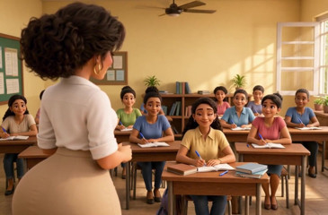 Teacher Skipped Math Today and Taught the Class How to Save Their Marriages (ai Generated)