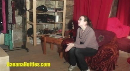 Shy teen does handjob and more at the interview