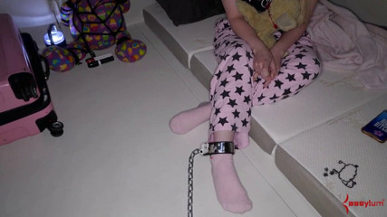 Anal crazy BDSM teen eats out doms ass
