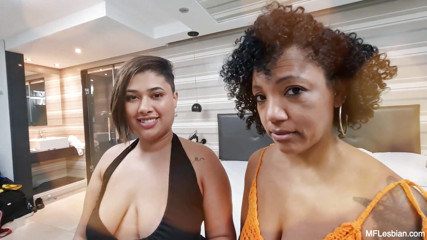 Wild MILFs Hot Kissing Encounter