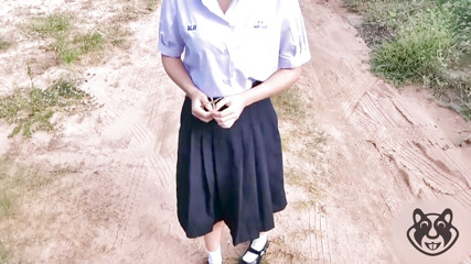 Melon Ice - Thai Student Outdoor in Forest