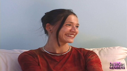 Gorgeous Brunette Makes A Hot Casting Video