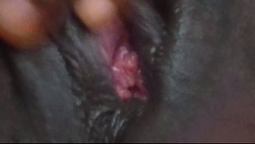 PLAYING WITH MY BLACK LITTLE Pussy