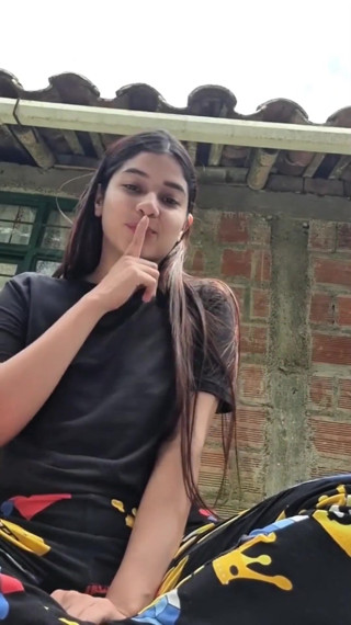 Yulieth Gomez Touches Herself in Her in-laws' Parking Lot and Shows off Her Delicious Tits