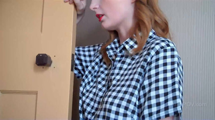 Watch me empty my load into this redheads mouth