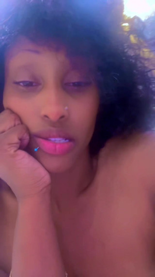 Eating My Pussy Until I Cum! Slim Ebony!! Yoni Pretty&pink