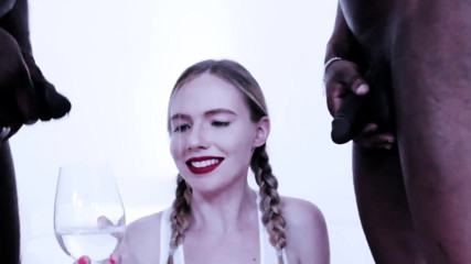 BBC, ANALLY GAPED PISS DRINKING SLUT