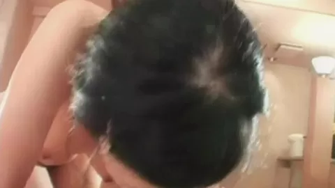 Amatuer Brunette Blowjob small hairy cock