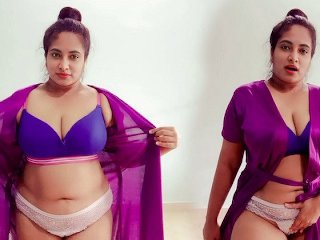 ශ්‍රී ලාංකික බිරිඳ - Sri lankan horny wife doing Masturbation