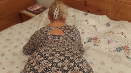 Amateur Blonde Mature Wife Enjoys Half Clothed Sex