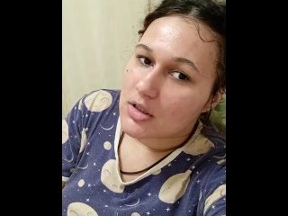 masturbating and giving you a Christmas present POV