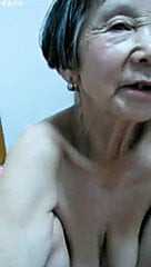 Amateur Asian Granny 80+