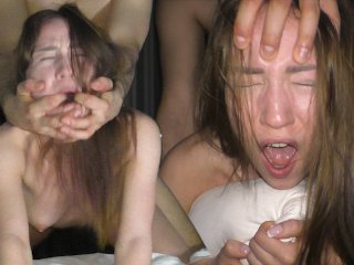 Petite College Teen Fucked To Her Limit In Extreme Rough Sex Session - BLEACHED RAW - Ep XVI
