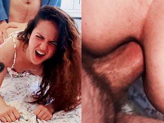 Painful Anal Creampie. Anal Destruction. She asked me to open her ass and she regretted it.