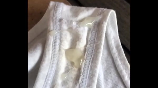 White panties and gusset closeup