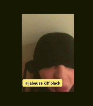 Muslim girl from Saudi Arabia in a hijab loves sucking big black cock