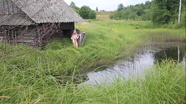 Sofi naked in the village