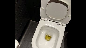 Fat hairy piss and cum in my favourite toilet.