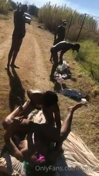Orgy with hot milf
