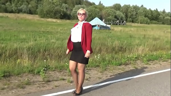Business style sexy lady