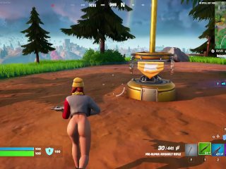 Fortnite gameplay (Aura pantless)