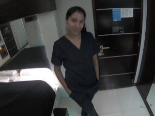 CREAMPIE ANAL - Me follo por el culo a la sirvienta a cambio de un trabajo de oficina