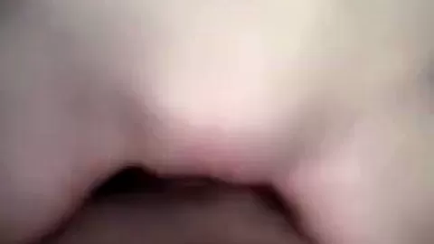 Adorable blonde girlfriend dealing with my morning wood