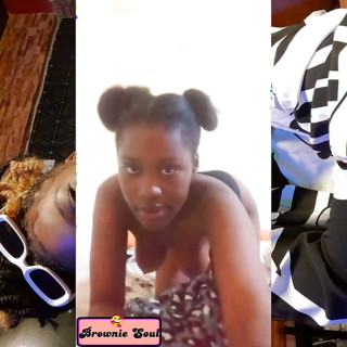 Brownie Soul Twerking and Rubbing Her Pussy